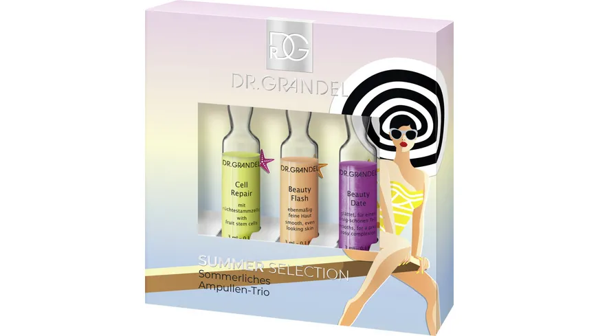 DR. GRANDEL Sommerliches Ampullen-Trio 9 ml