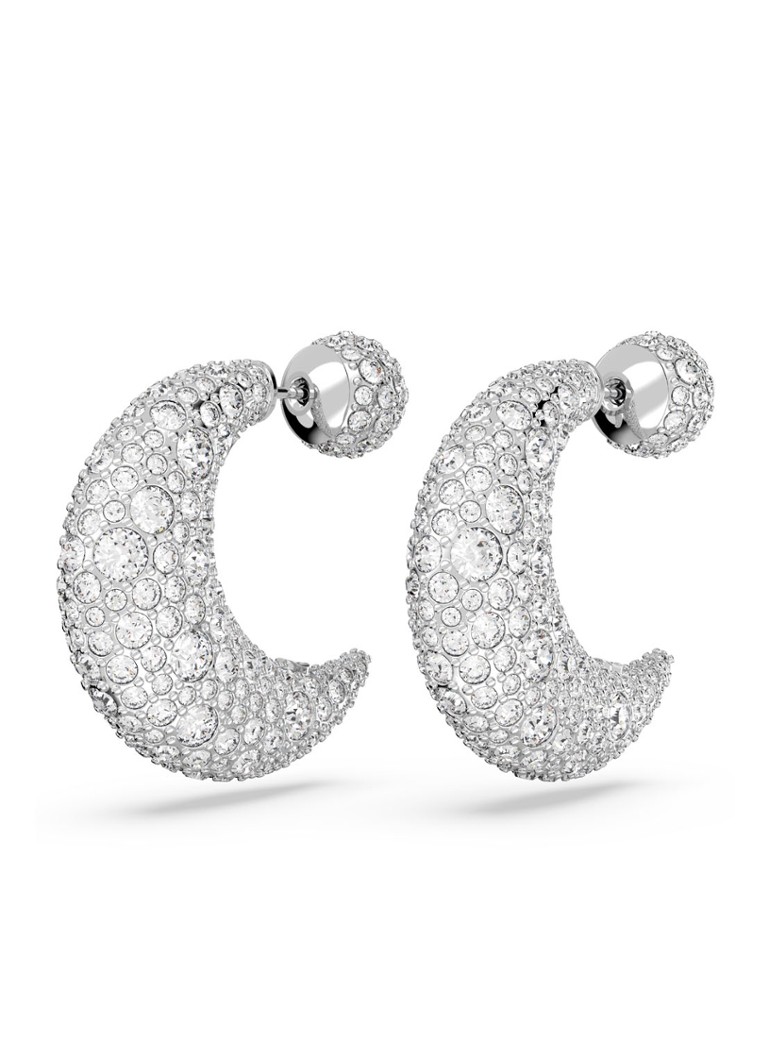 Swarovski Luna earrings with crystal