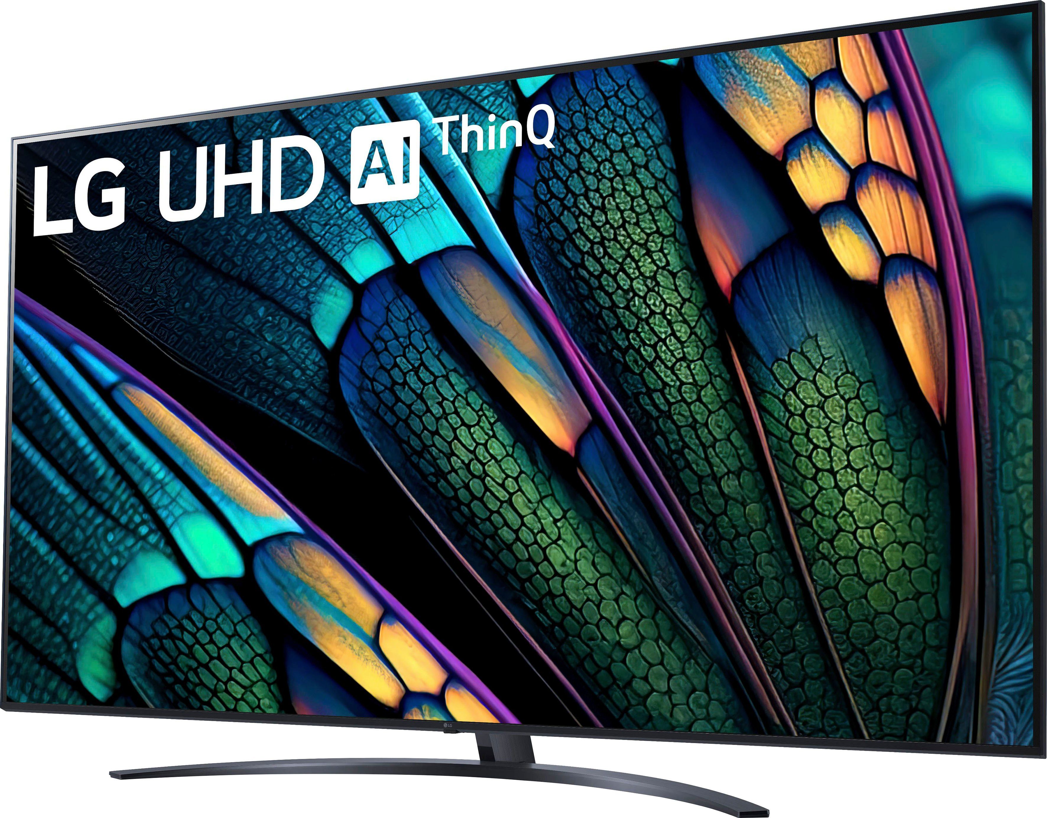 LG 86UR81006LA LED-Fernseher (218 cm/86 Zoll, 4K Ultra HD, Smart-TV, UHD,α7 Gen6 4K AI-Prozessor,HDR10,AI Sound Pro,AI Brightness Control)