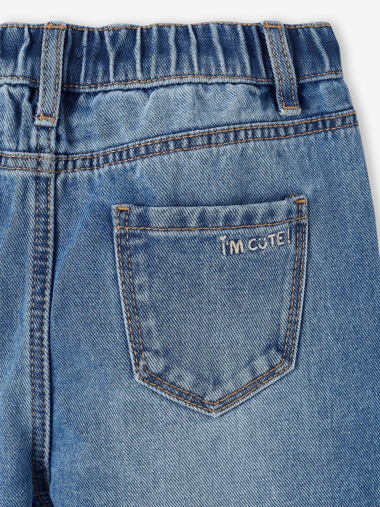 Jean Mom fit MorphologiK fille Tour de hanches LARGE stone