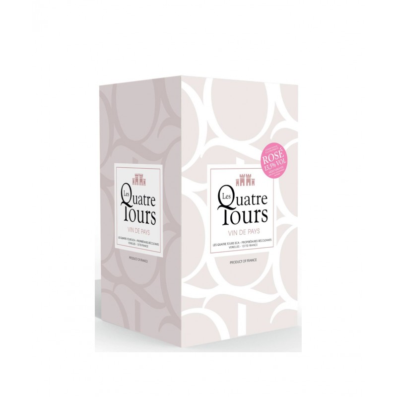 Les Quatre Tours Rosé 10 L