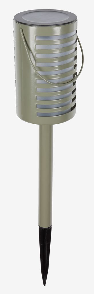 Lâmpada solar GIRASSOL GIRASSOL Ø8xA39cm verde
