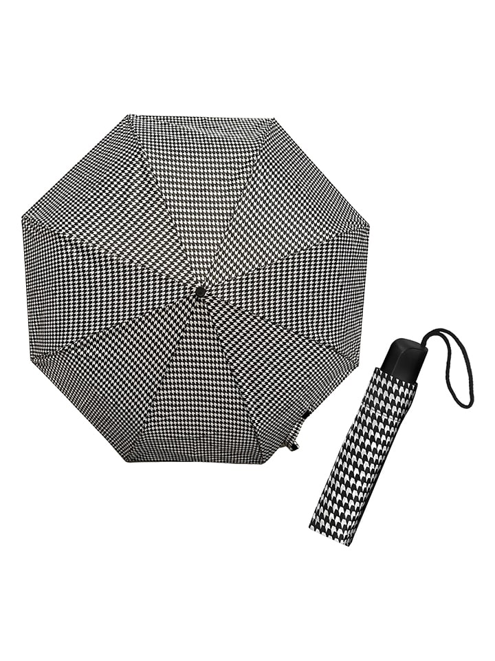 Impliva Taschenschirm in Schwarz/ Weiß - Ø 90 cm günstig kaufen onesize