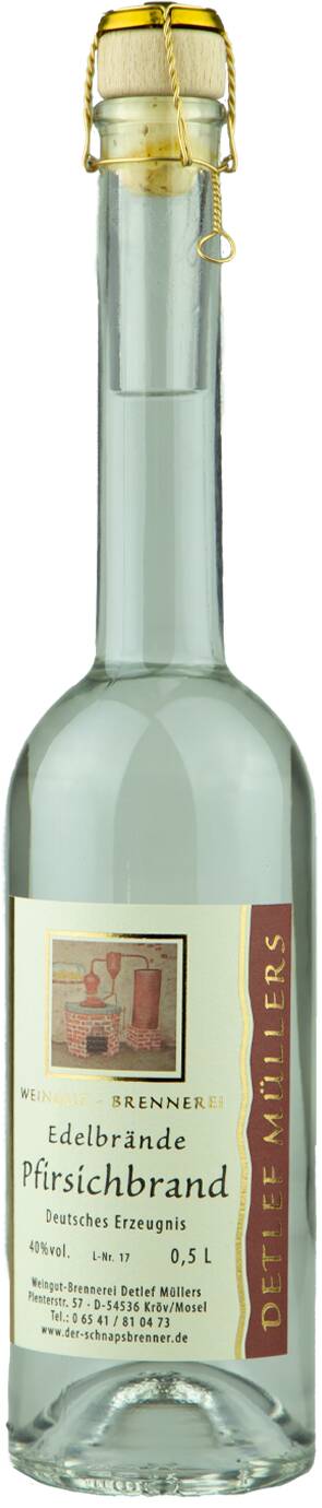 Weingut-Brennerei Detlef Müllers Pfirsich Brand