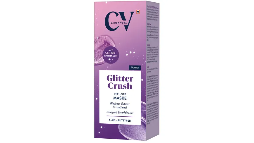 CV Glitter Crush Peel-Off Maske 75 ml