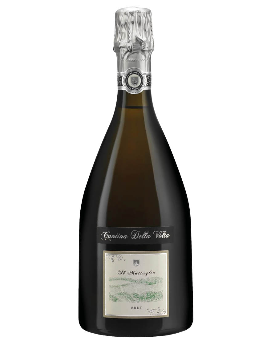Vino Spumante di Qualità Metodo Classico Brut Il Mattaglio Cantina della Volta 0,75 ℓ