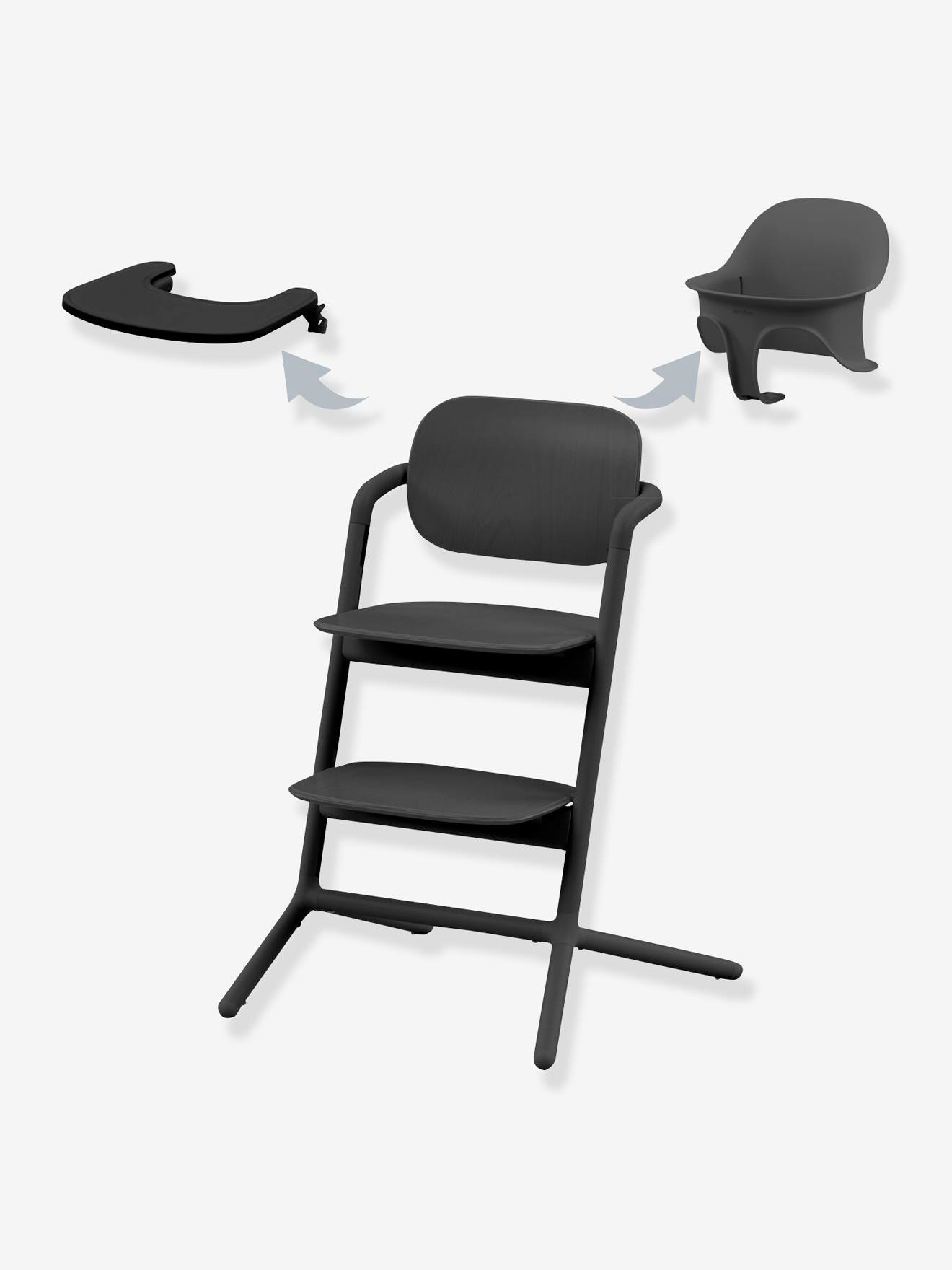 Set 3- en-1 chaise haute Cybex Lemo 2 all white