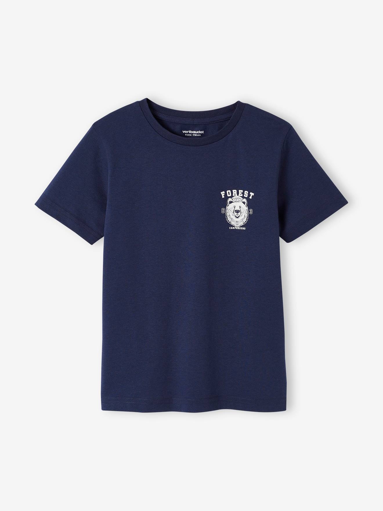 Lot de 3 T-shirts Basics garçon manches courtes lot mastic