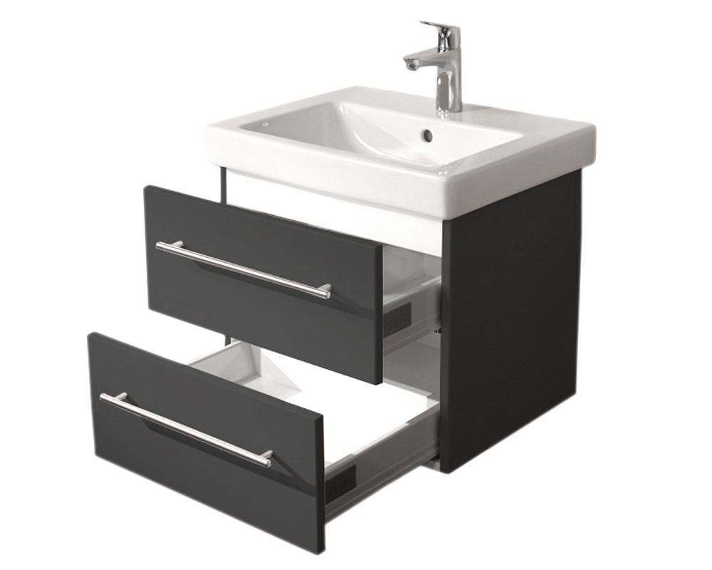 Villeroy & Boch Waschbecken Subway 2.0 55 cm mit passendem Unterschrank