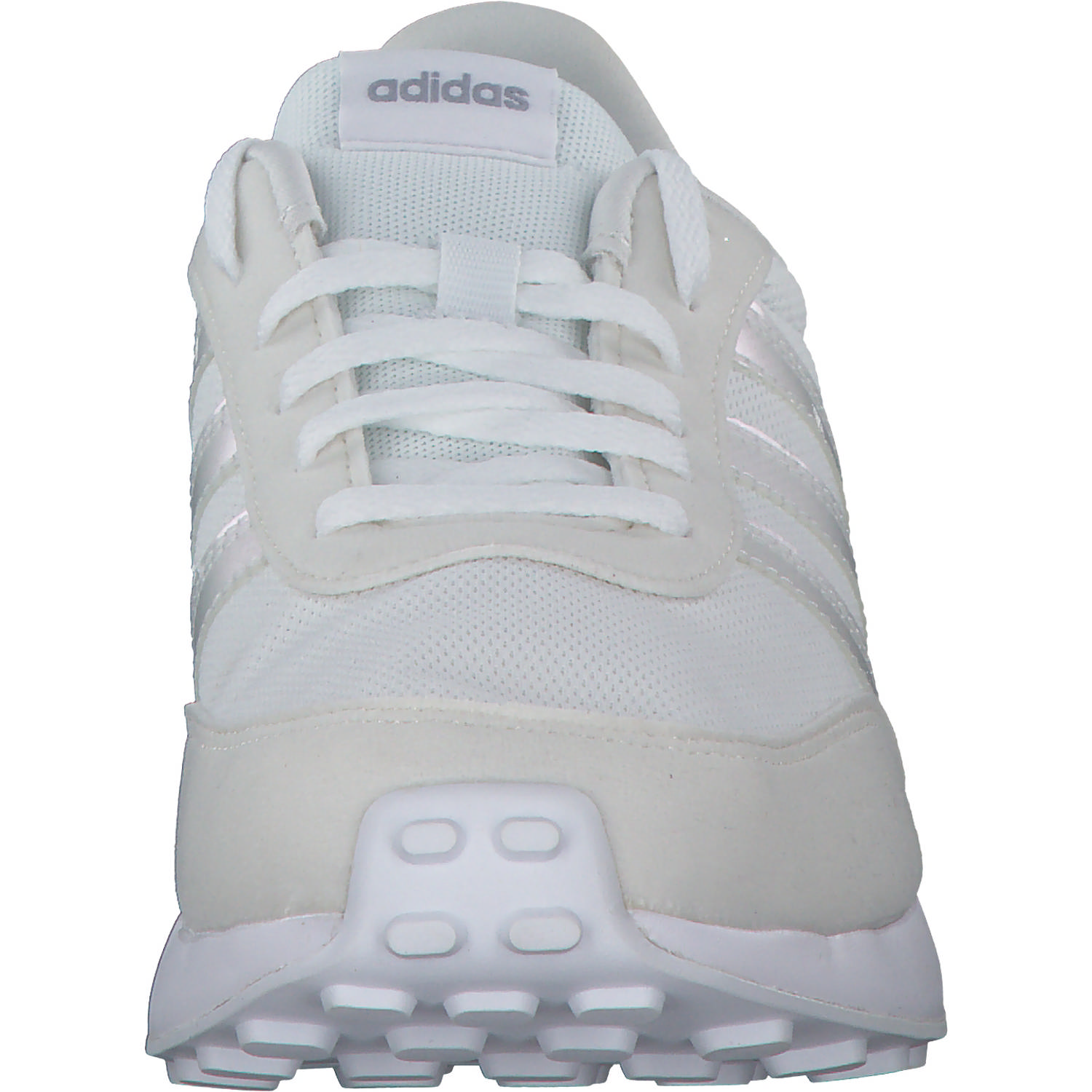 Adidas Run 70s K, Sneakers Low, Damen, ftwr white/silver met./core bl