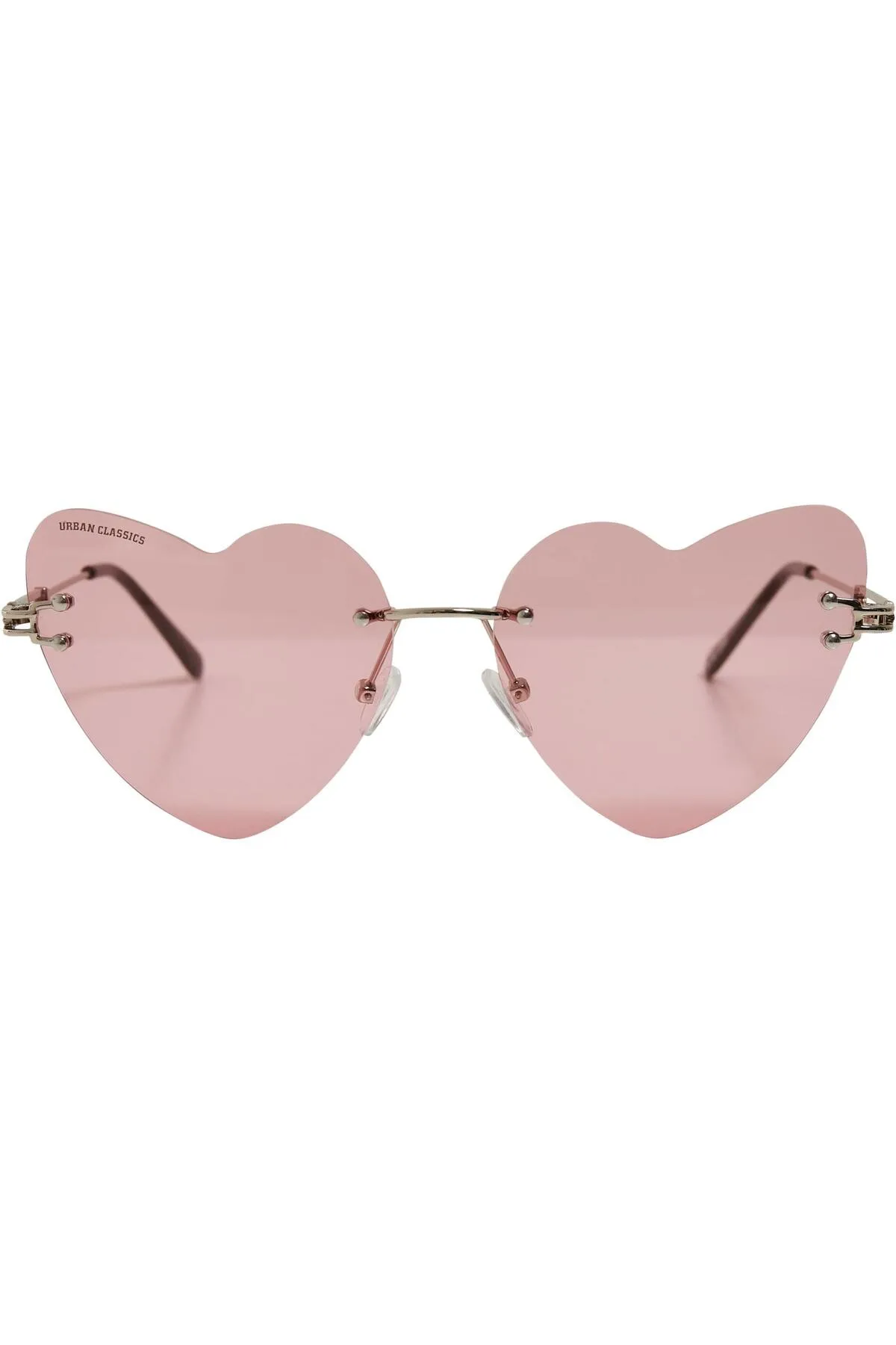 Urban Classics  Unisex-Sonnenbrille Herz mit Kette