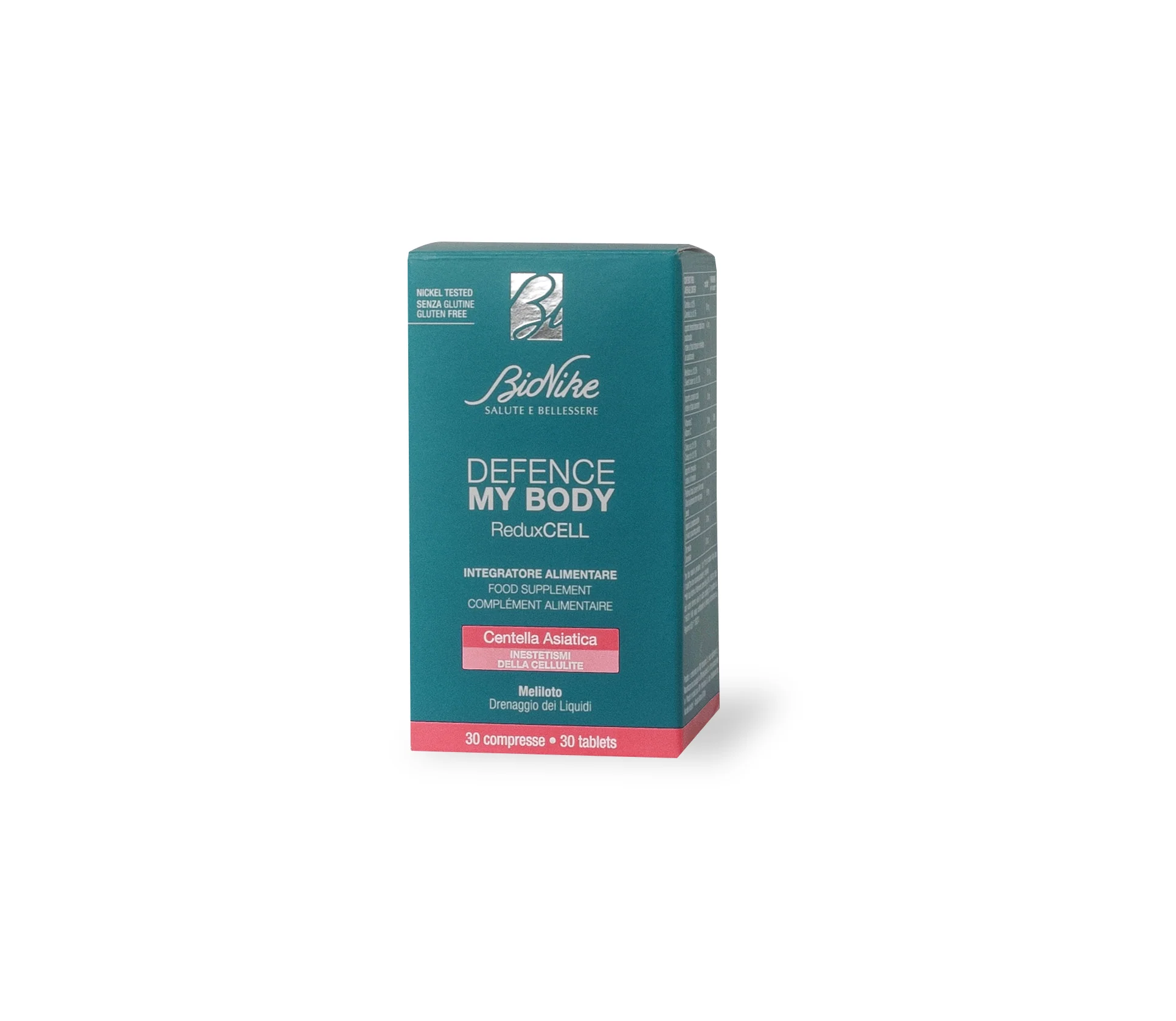 Defence My Body ReduxCell Integratore Alimentare Cellulite - Integratore Corpo e Detox, Integratore Circolazione, Integratore Controllo del Peso