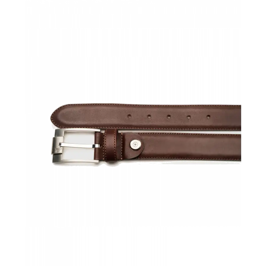 Heinrich Dinkelacker - Gürtel LEVENTE PLAIN AC Kalbsleder - braun