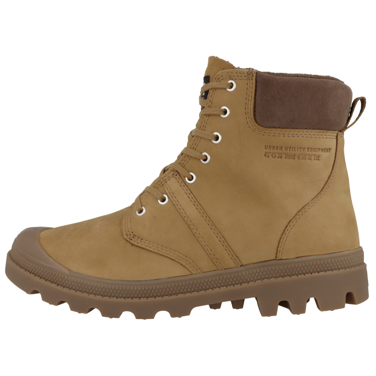 Palladium Pallabrousse Cuff Wp+ Schnürboots gelb