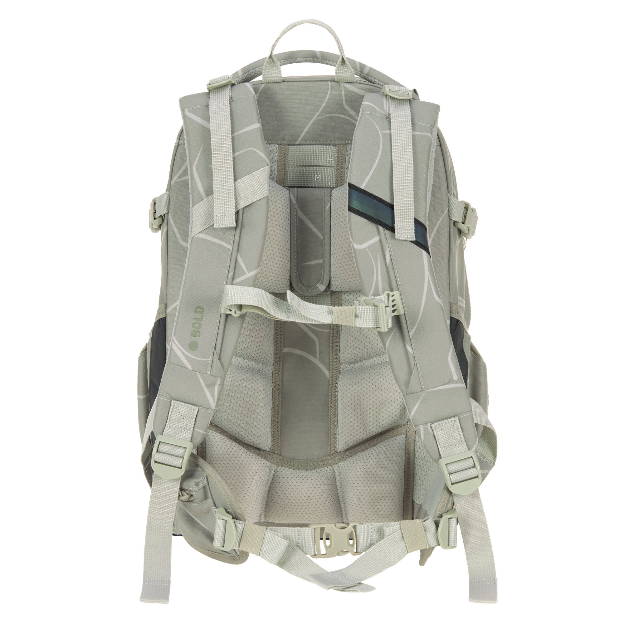 Schulrucksack - BOLD Origin Curve, Grün