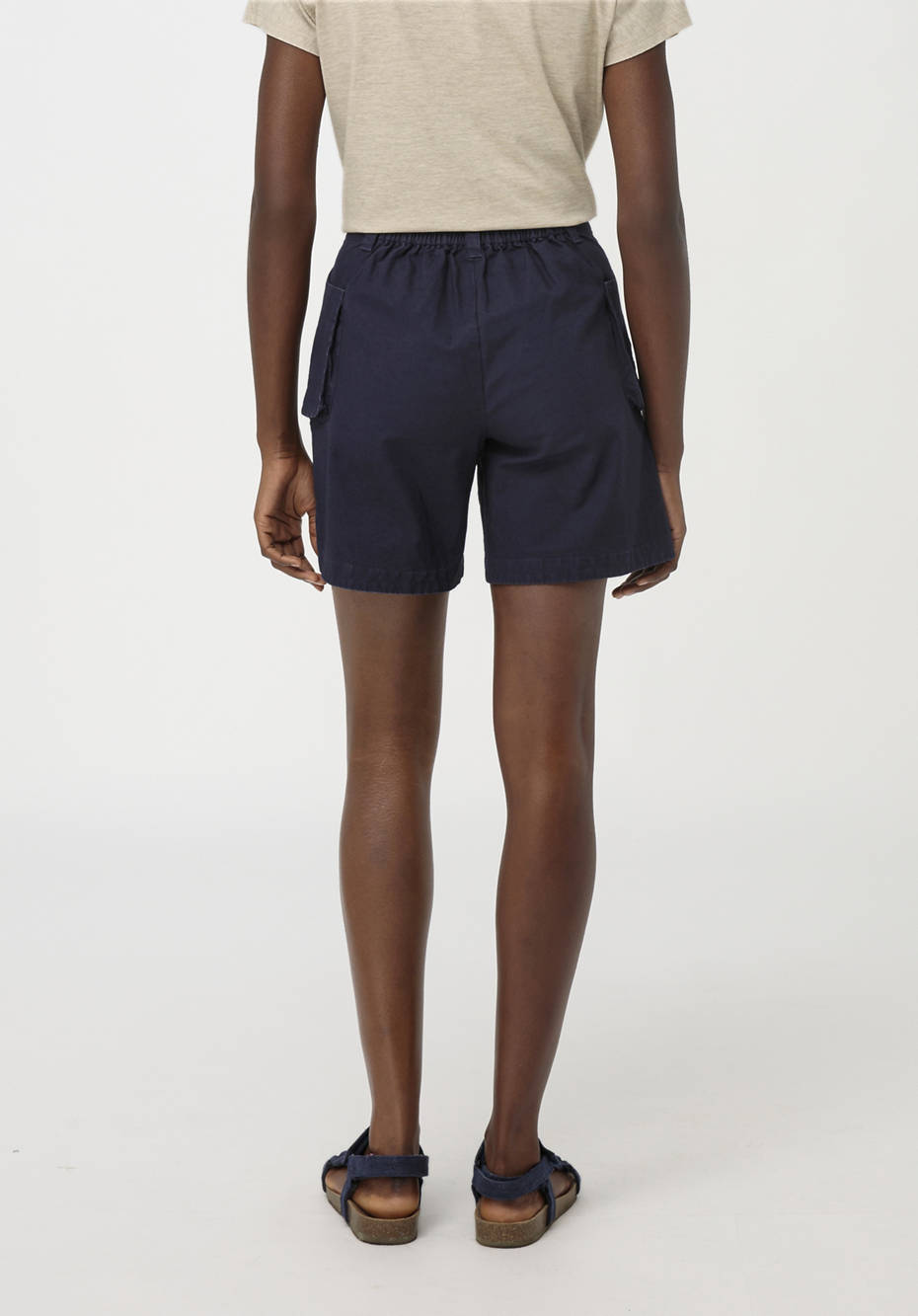 Outdoor-Shorts aus Bio-Baumwolle mit Hanf