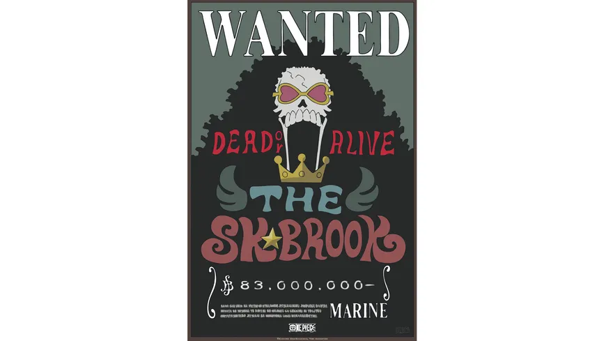 ONE PIECE 2x Chibi Poster Wanted