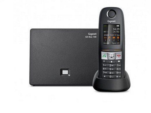 Gigaset E630 A Schnurloses DECT-Telefon (Mobilteile: 1, Anrufbeantworter, Weckfunktion, Wahlwiederholung)