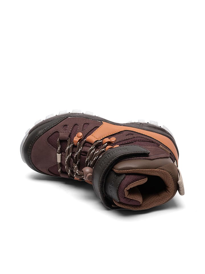 bisgaard Wanderschuhe in Lila/ Braun/ Orange günstig kaufen