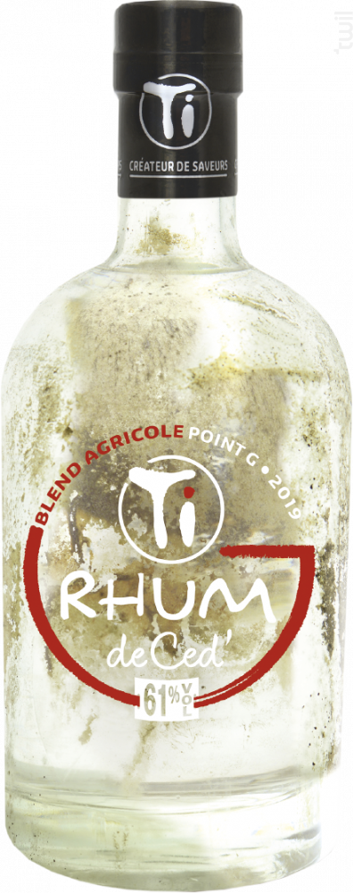 Rhum Blanc Agricole Point G Rhum 61° Vintage Les Rhums de Ced'
