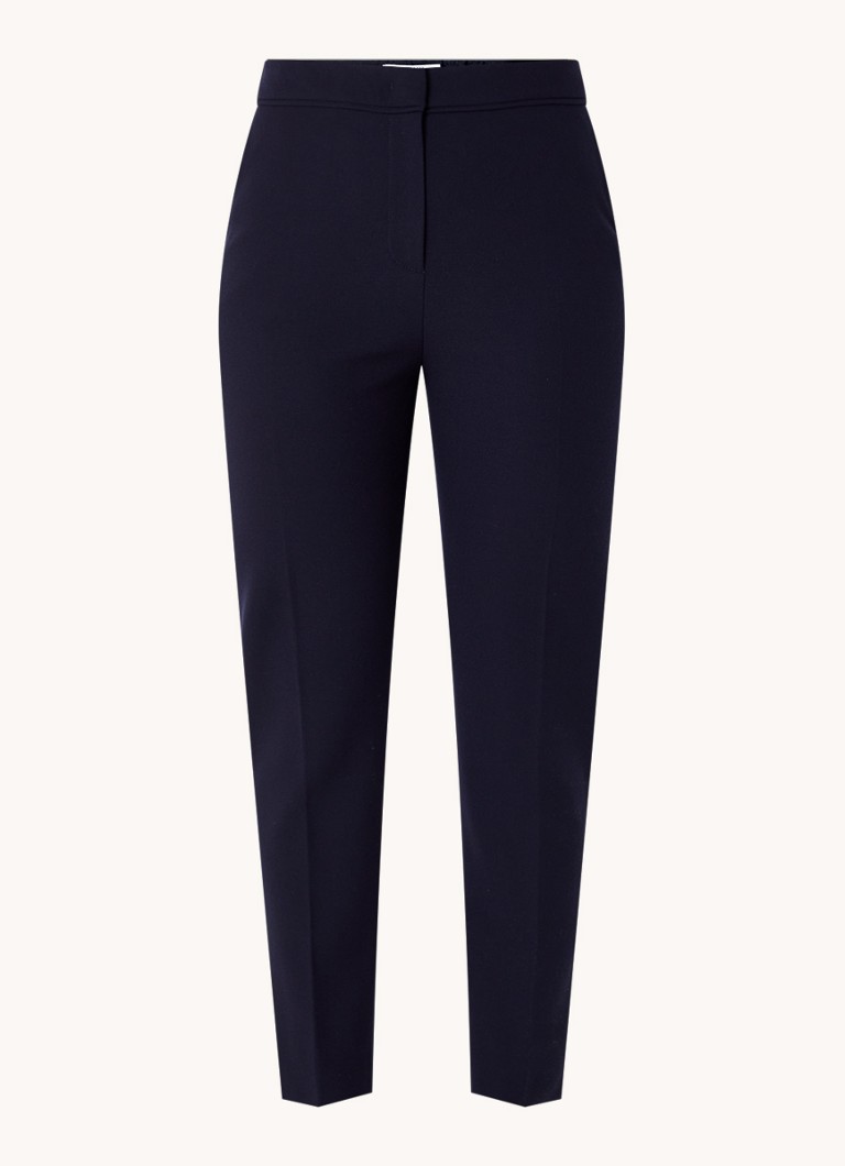 Pantaloni slim fit cu talie înaltă și buzunare aplicate, de la LKBennett Wiley.