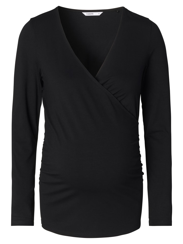 Noppies Still-Shirt Langu in Black günstig kaufen