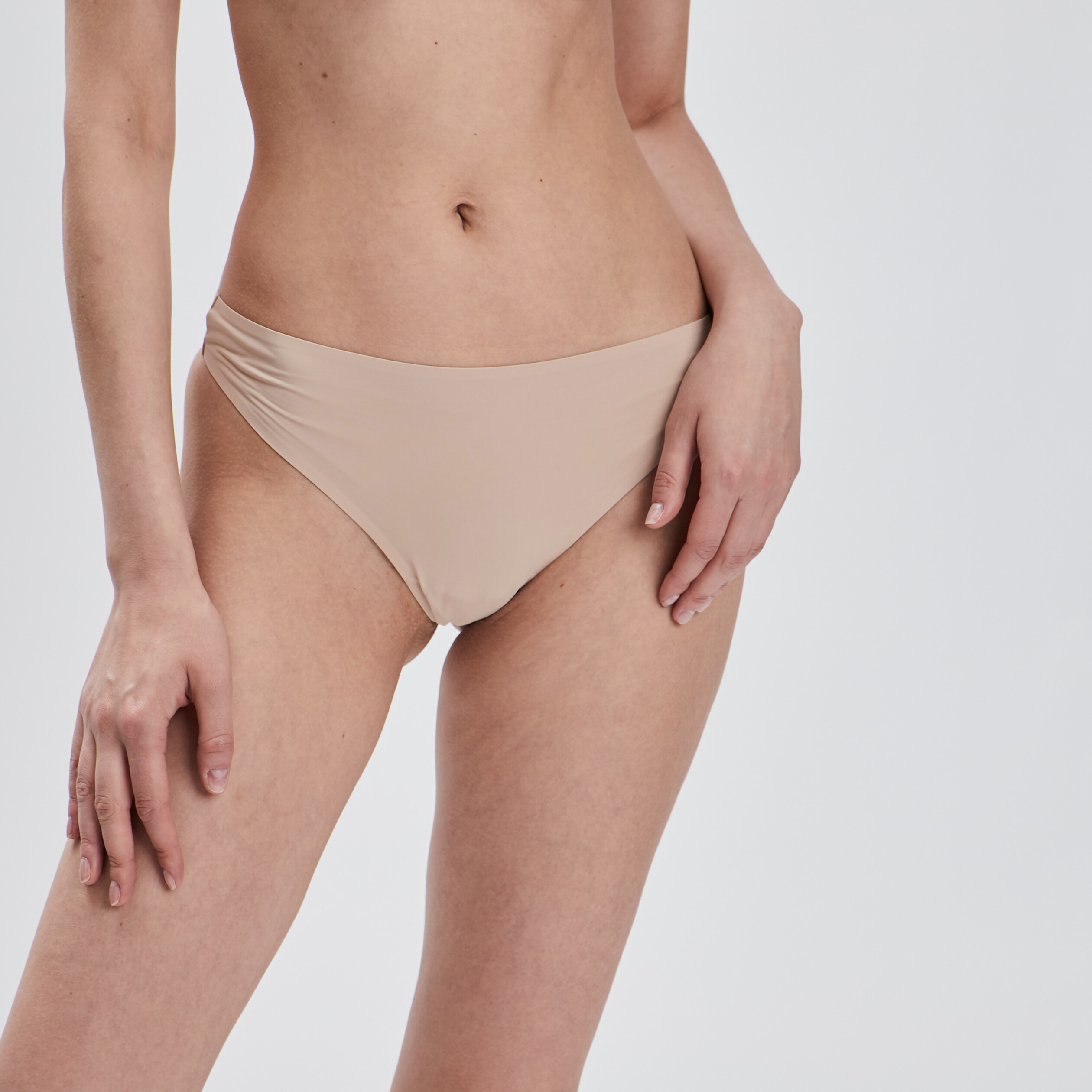 String microfibre beige femme | La Halle
