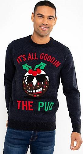 Threadbare Weihnachtspullover