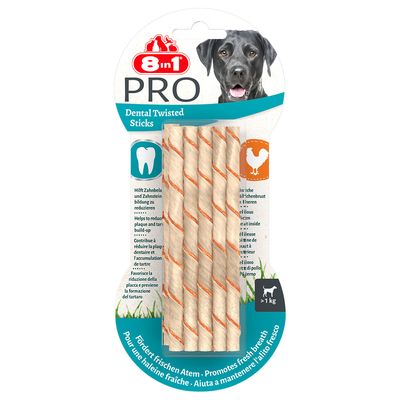 8in1 Pro Dental Twisted Sticks Huhn
