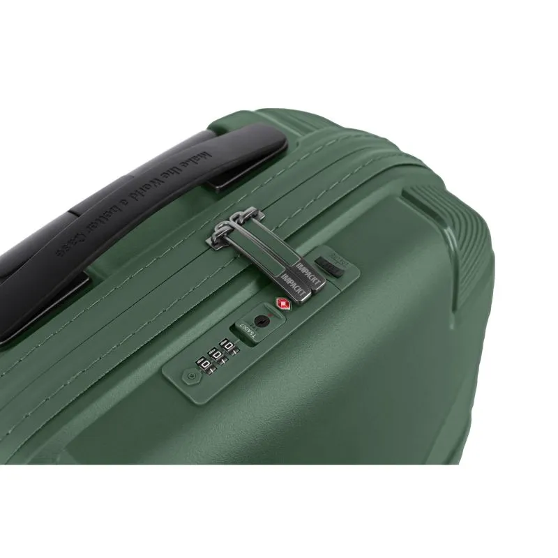 IMPACKT IP1 Kabinengepäck Trolley S mit USB Port - Deep sea green