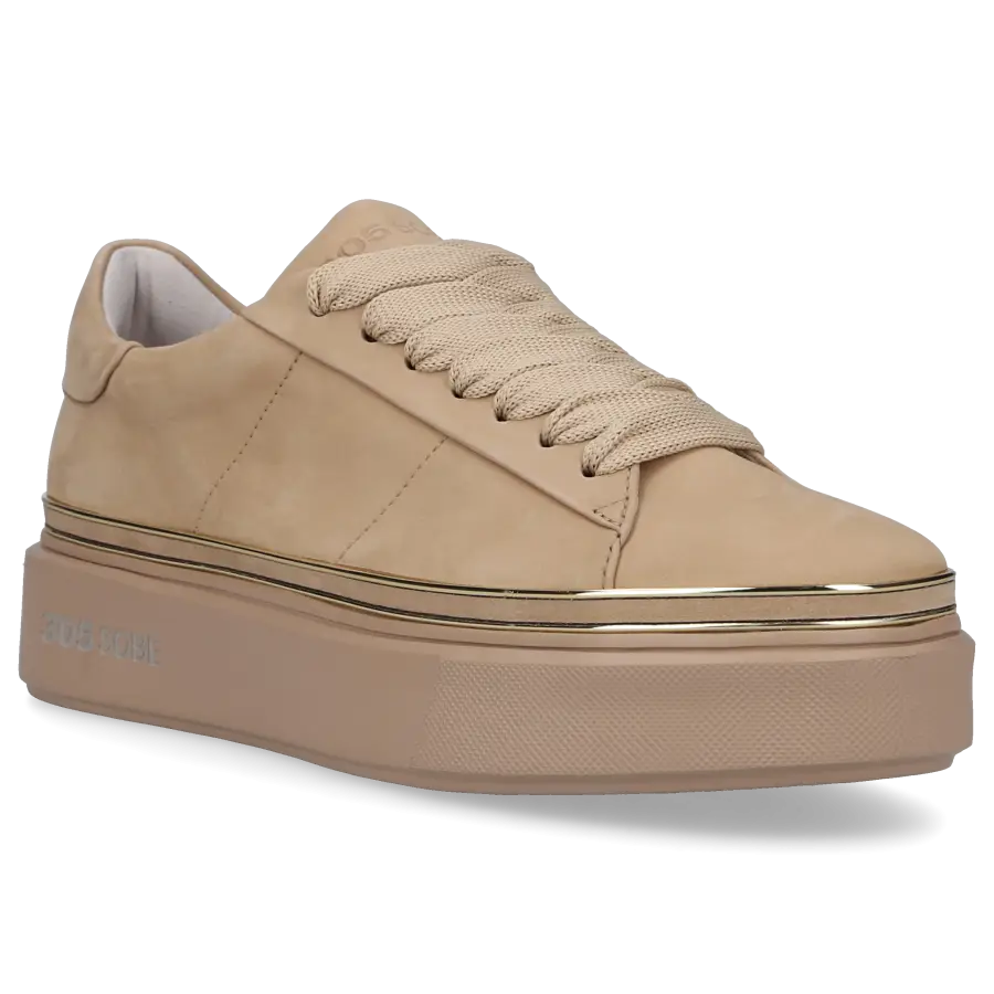 305 SOBE - Sneaker low TESSY Nubukleder - beige