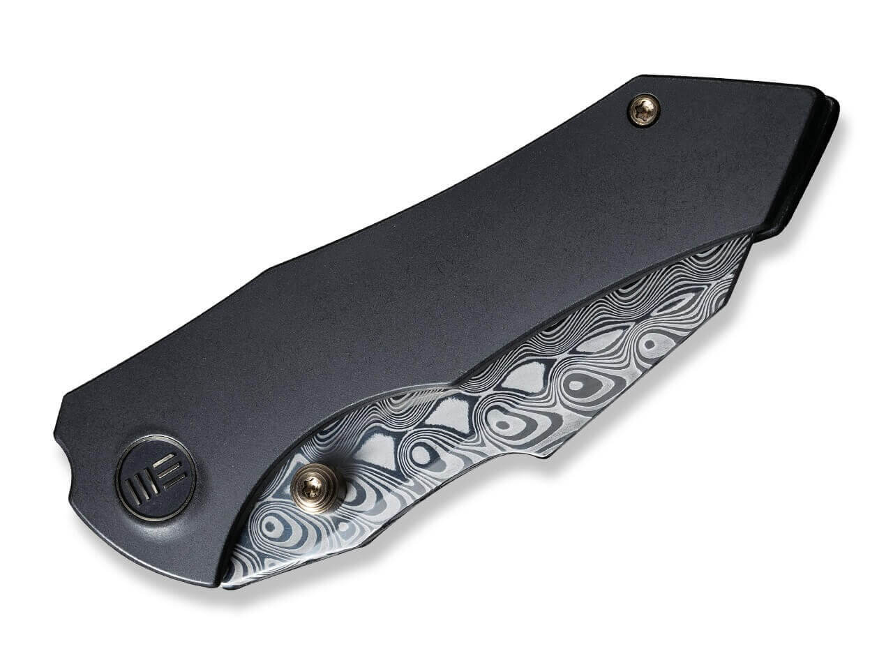 High-Fin Titanium Black Hakkapella Damascus