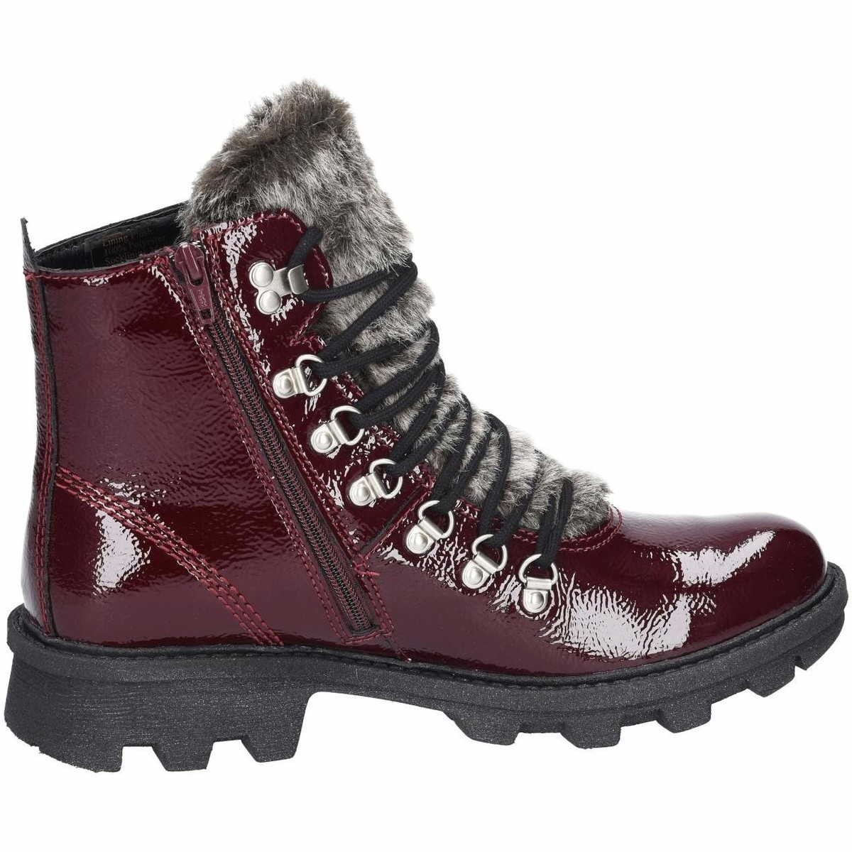 JOSEF SEIBEL Schnür-Stiefeletten rot