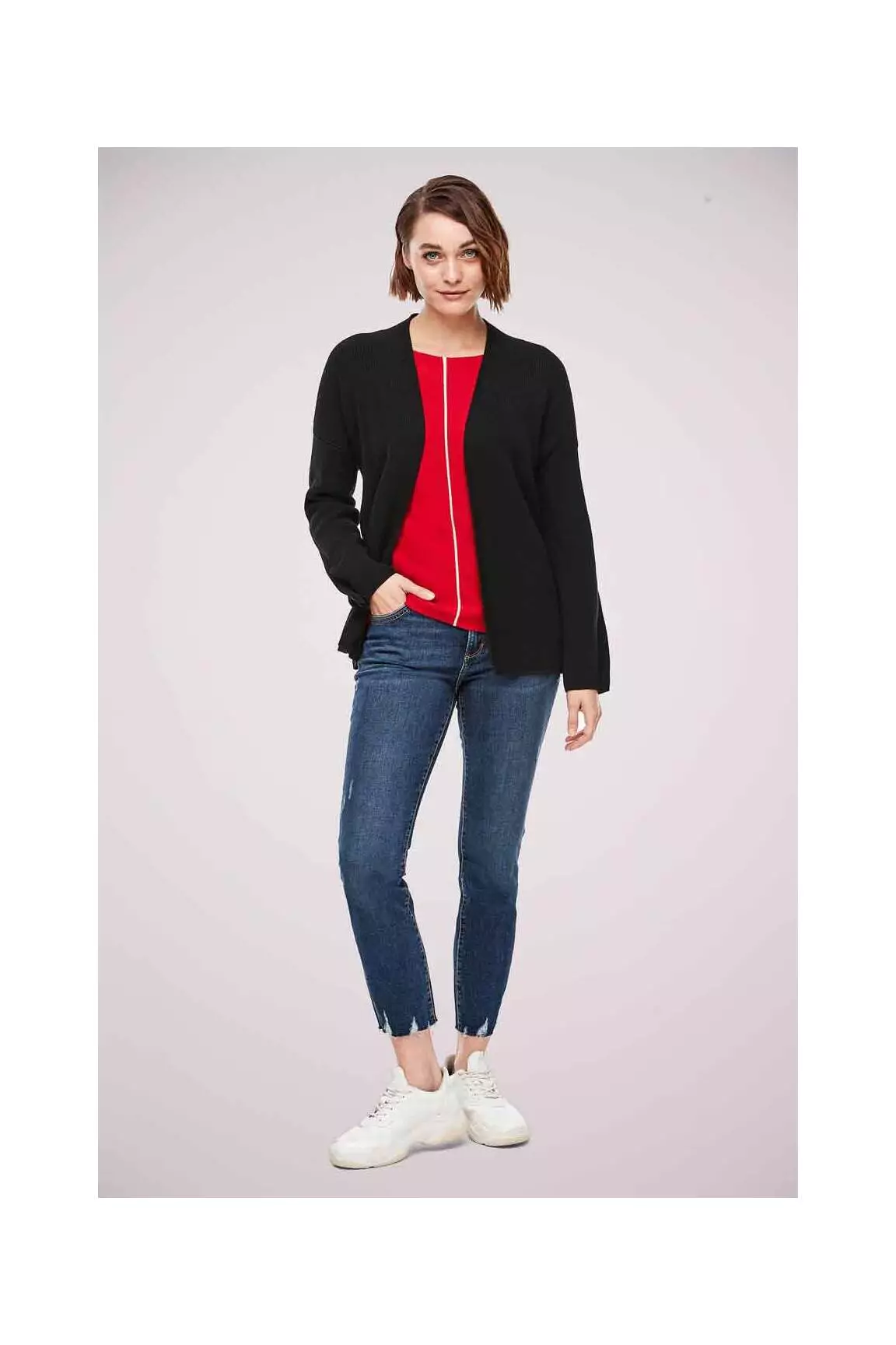 S Oliver Cardigans Femme couleur noir