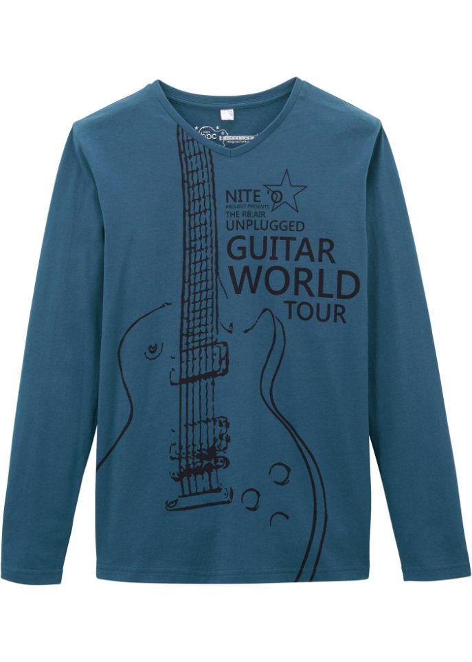 Jungen Langarmshirt aus Bio-Baumwolle
