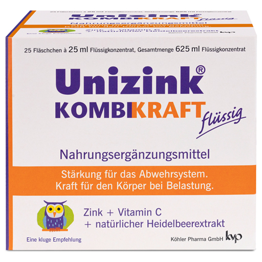 UNIZINK Kombikraft  25X25 ml  Flaschen