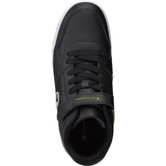 Champion Rebound Vintage Mid Sneaker in schwarz