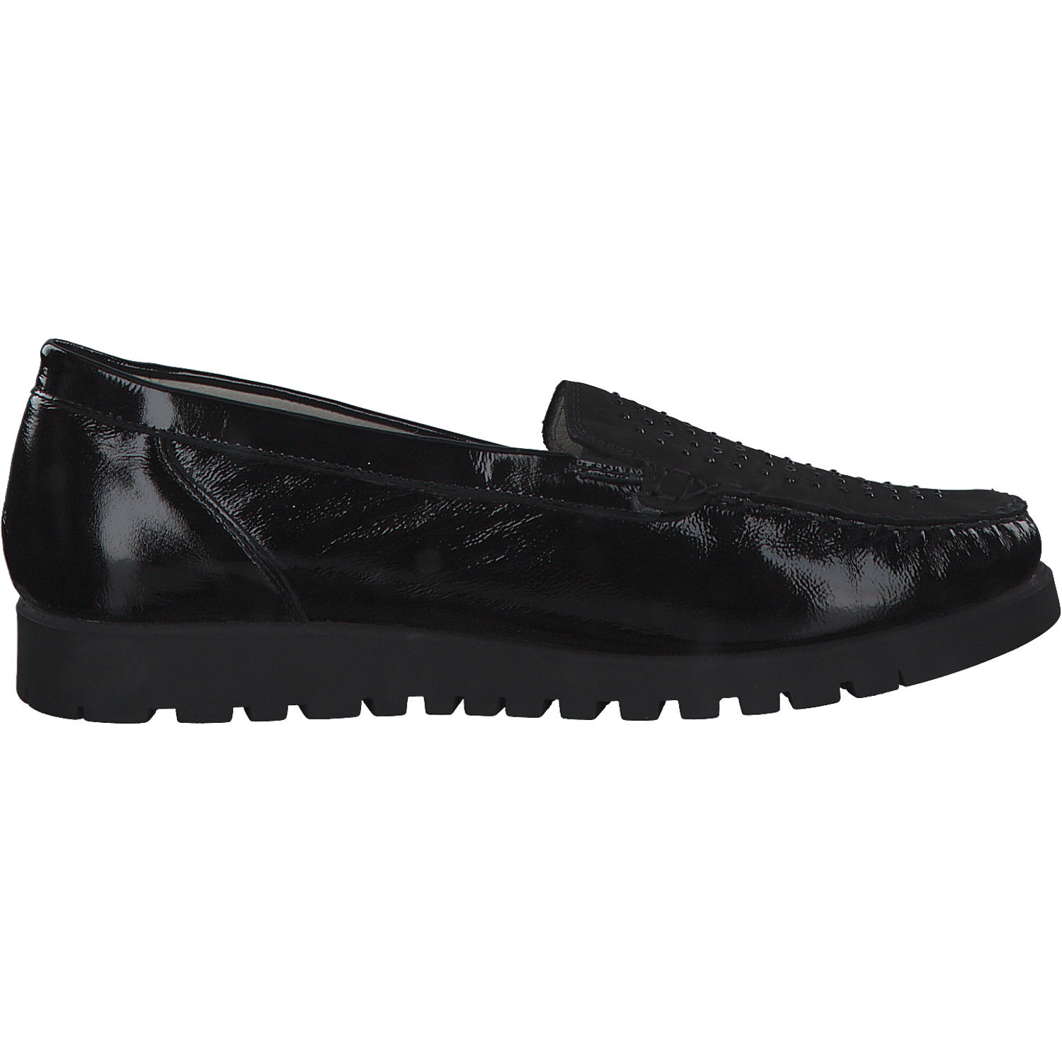 Waldläufer Hegli 549013, Slipper, Damen, Schwarz