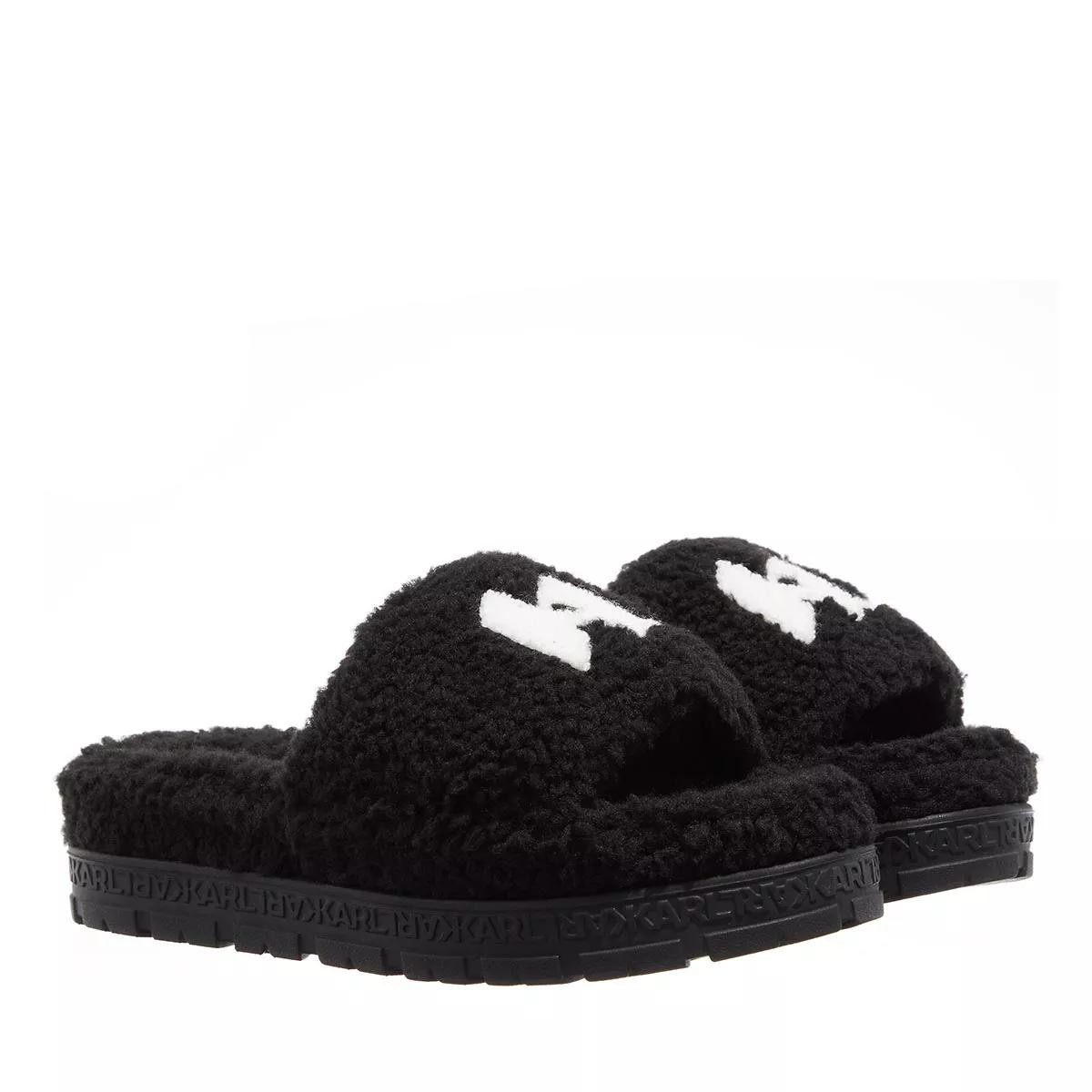 LAGERFELD Pantoletten schwarz Slide