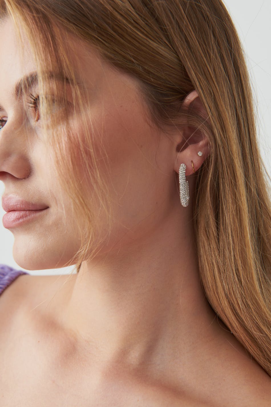 Glitter earrings