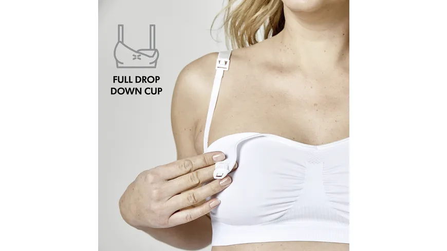Medela Keep Cool™ Schwangerschafts- und Still-BH weiß, Gr. XL weiß