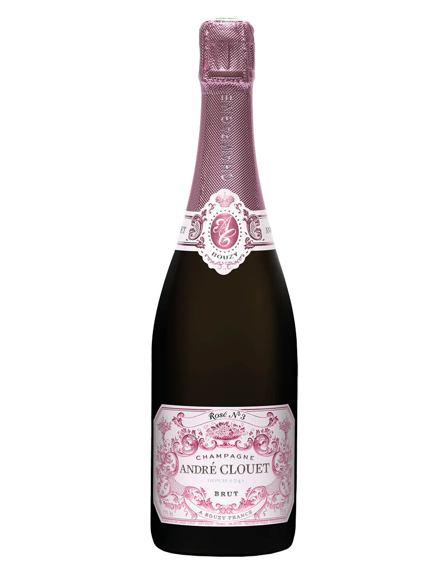 Champagne AOC Brut Rosé N° 3 André Clouet 0,75 ℓ