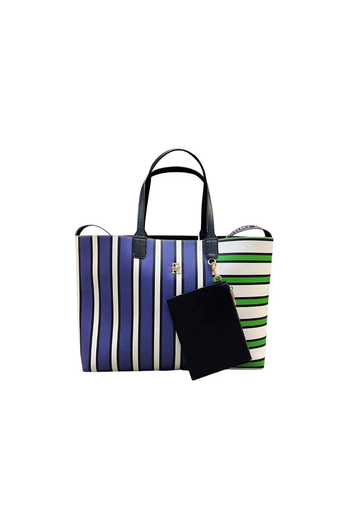 Tommy Hilfiger  Handtasche - Grün - Strukturiert