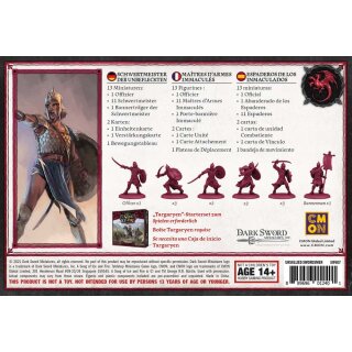 A Song of Ice & Fire – Unsullied Swordmasters (Schwertmeister der Unbefleckten) (Multilingual)