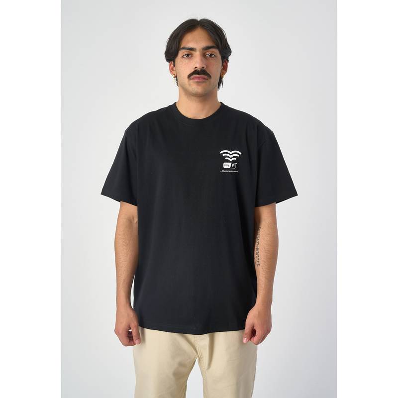 Cleptomanicx Fly-Fi Printshirt Herren
