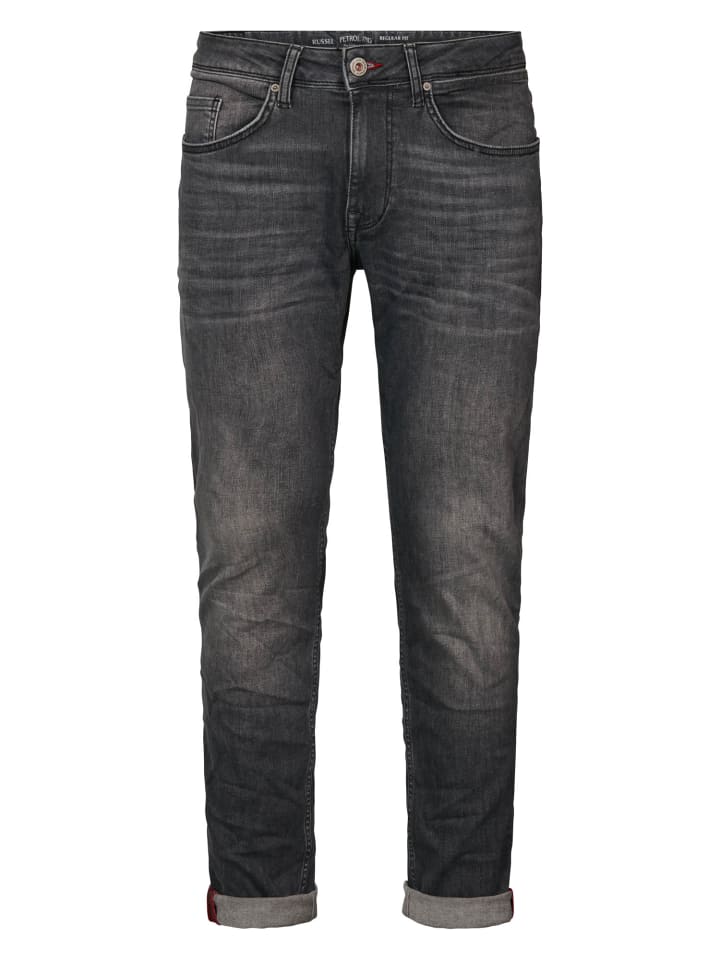 Petrol Industries Regular Tapered Fit Jeans Russel in Grau günstig kaufen