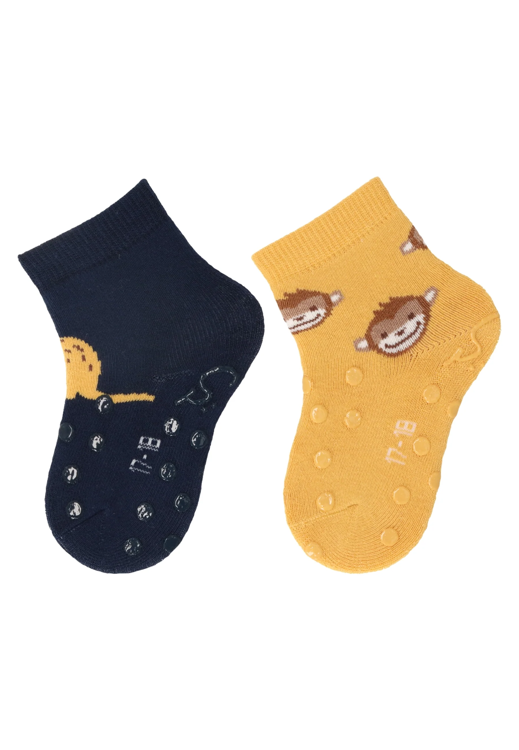 ABS Krabbelsocken im 2er Pack mit Motiv Känguru