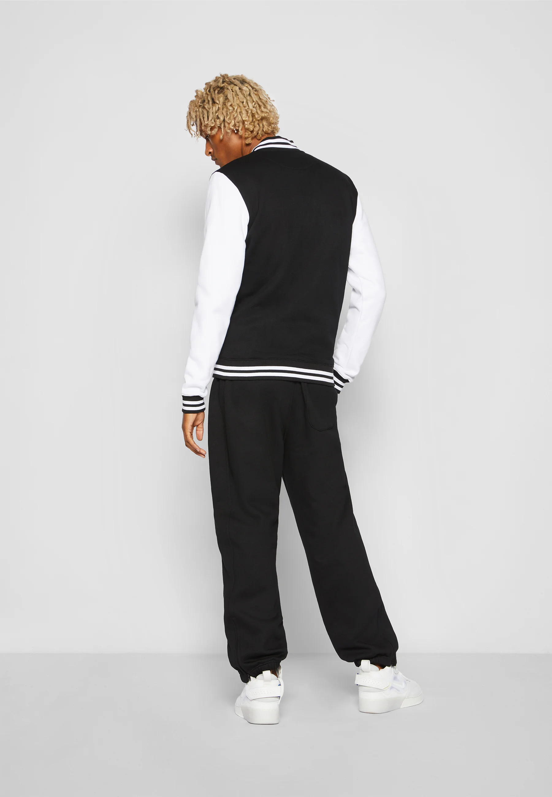 Sudadera con cremallera Urban Classics 2 TONE COLLEGE