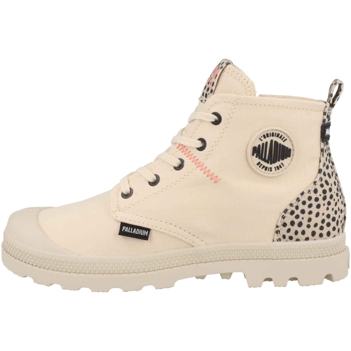 Palladium Pampa Safari Schnürboots creme
