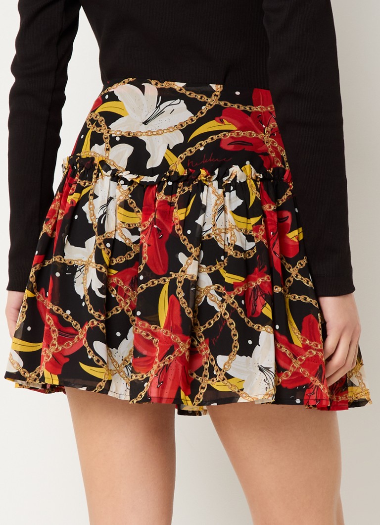Fusta mini cu flori NIKKIE Deerfield